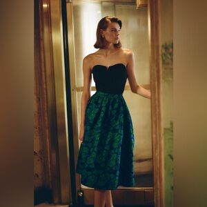 Anthropologie Green Strapless Dresses for Women on Sale up to 90% Off:  Poshmark